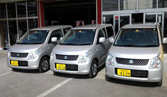 整備作業中 無料代車サービス