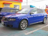 アウディ　S4（AUDI 　S4）　板金塗装　自動車修理事例